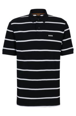 Hugo boss polo on sale striped