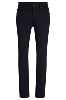 Hugo Boss Porsche X Boss Tapered-fit Jeans In Blue Denim In Dark Blue