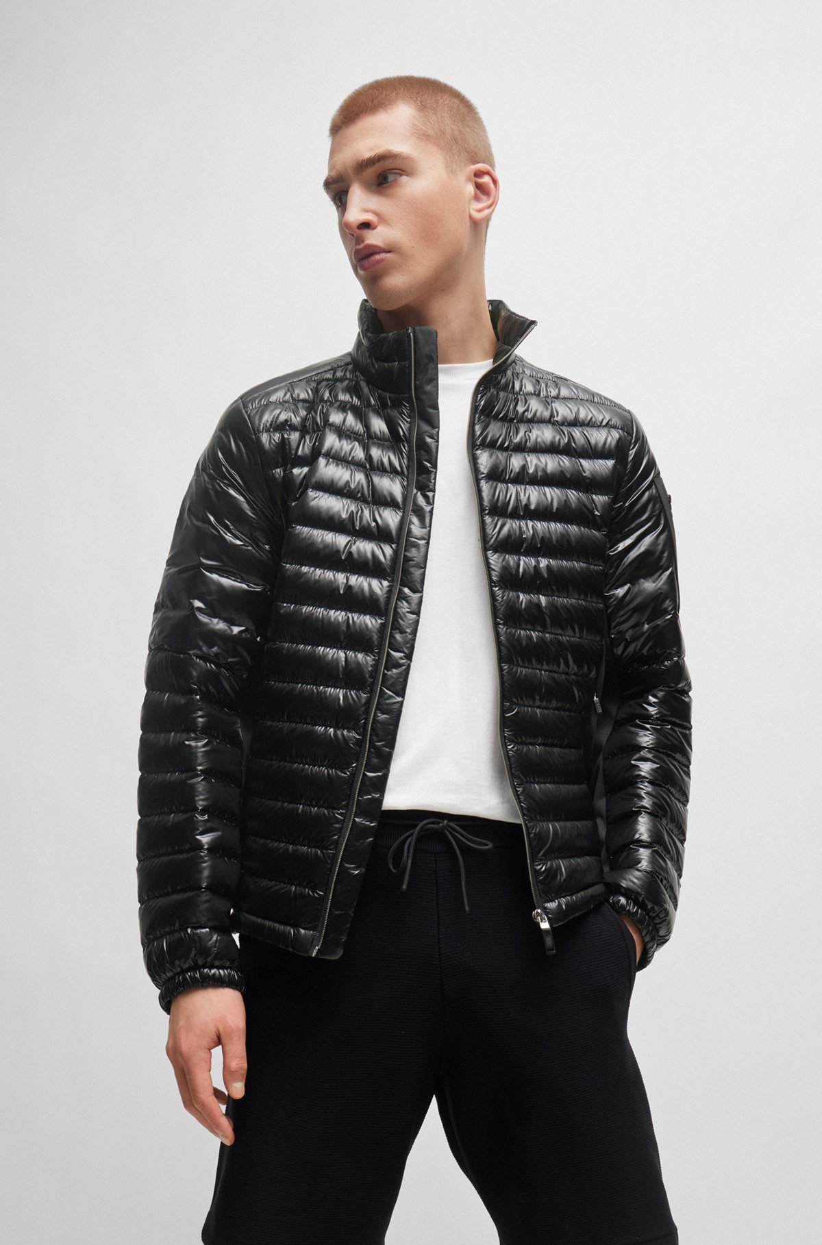 BOSS - Lightweight water-repellent jacket with down filling BOSS - Lightweight water-repellent jacket with down filling