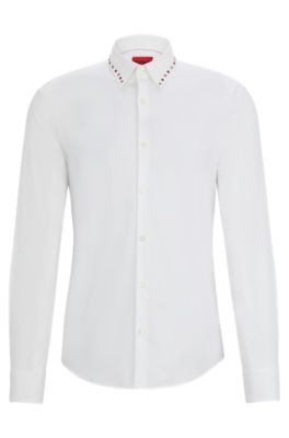 gucci mens collar shirt