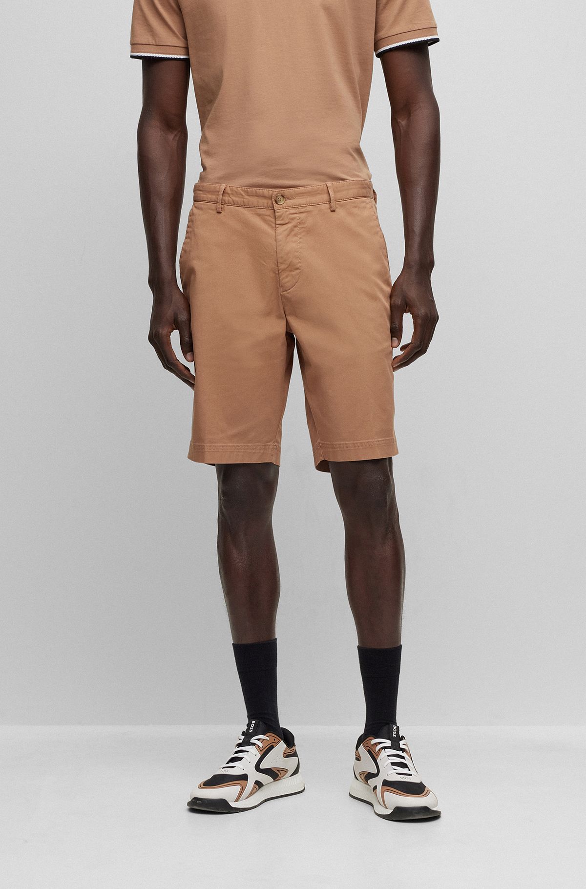 Men\'s Shorts Hugo Boss and Slim, Chino, | - Designer