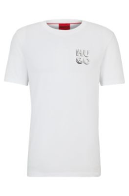 HUGO Evito Logo Tag Cotton Shirt