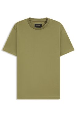 T-shirt Regular en coton mercerisé