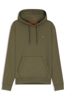 Sudadera con capucha en felpa de algod&oacute;n con aplique de logo, Cal