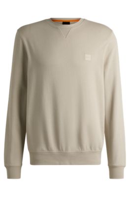 最新入荷商品一覧 | Cotton-terry - BOSS regular-fit patch logo with sweatshirt ジャケット・アウター