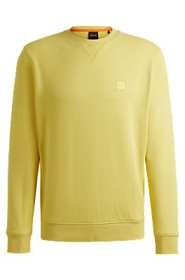 Hugo boss yellow store sweatshirt