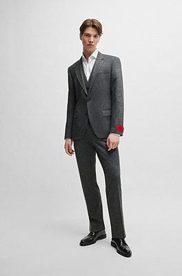 Hugo boss 3 piece hotsell suit 808ink