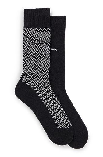 Two-pack of socks, Dark Grey
