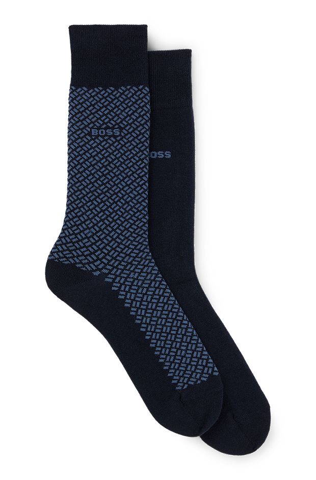 Boss Men's Monogram-motif Socks