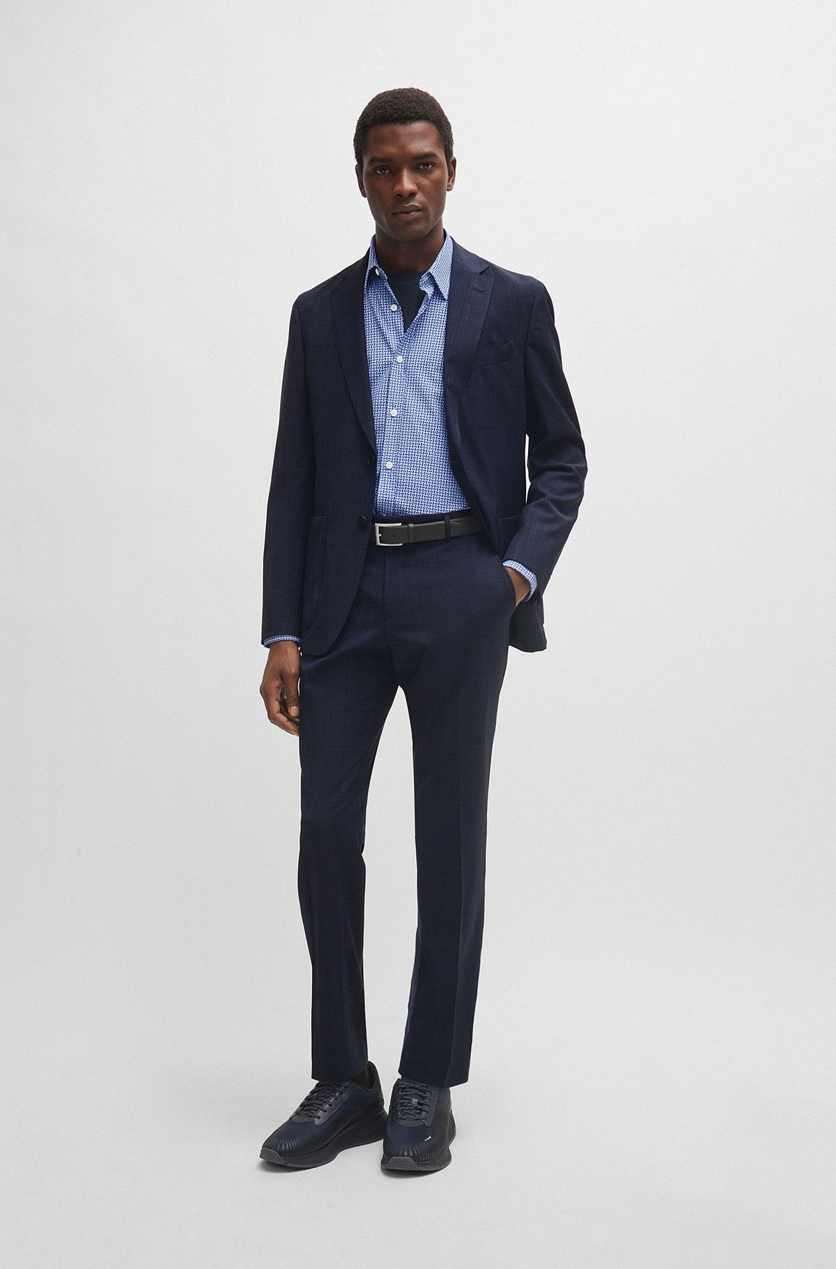 Slim-fit suit, Dark Blue