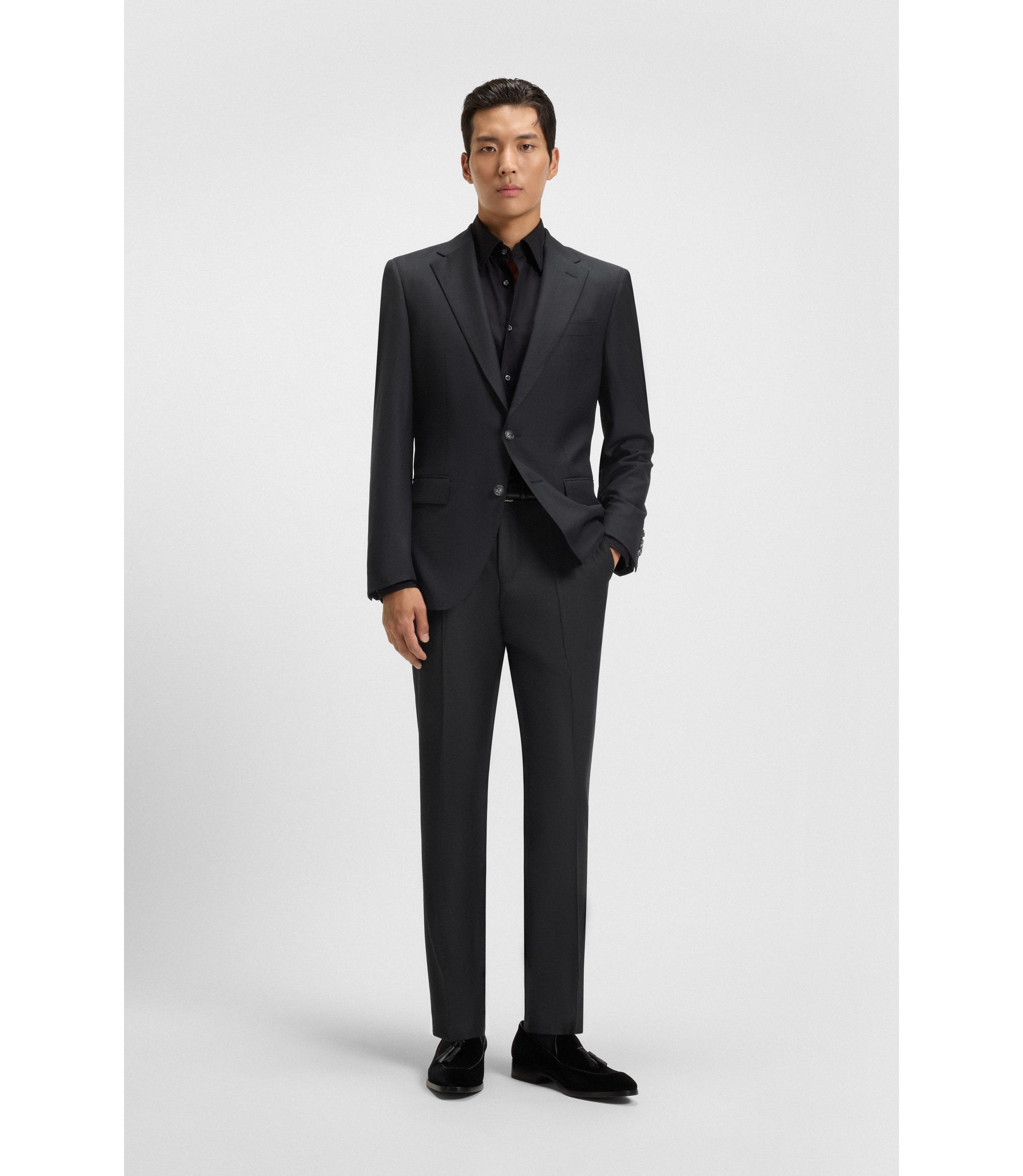 パンツ 19SS ANGELS WOOL GABARGINE SLIM SLACKS パンツ 19SS ANGELS