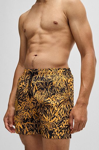 Swim Shorts in Orange by HUGO BOSS | Swim Shorts in Orange by HUGO BOSS |