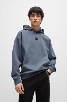 hugo boss relaxed fit hoodie
