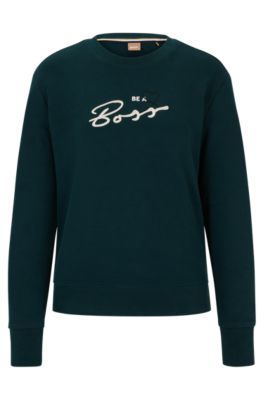 Boss green sweatshirt store