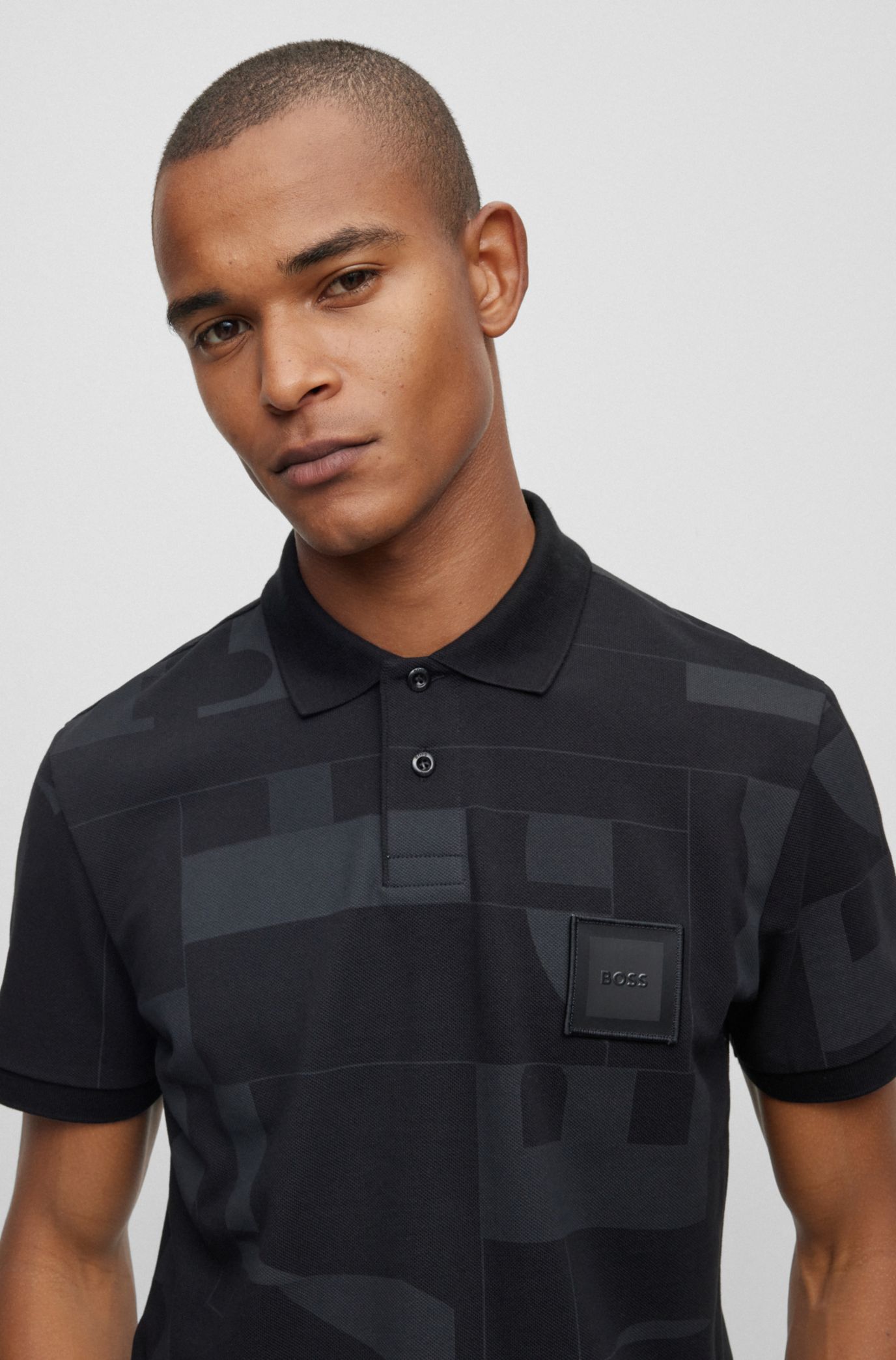 Boss casual 2025 polo shirt