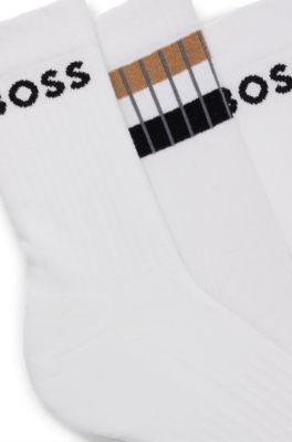 Three-pack of socks, White