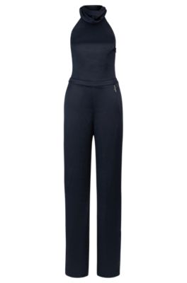 Buy Satin High-Neck Jumpsuit - Order Cover-Ups online 1124154100
