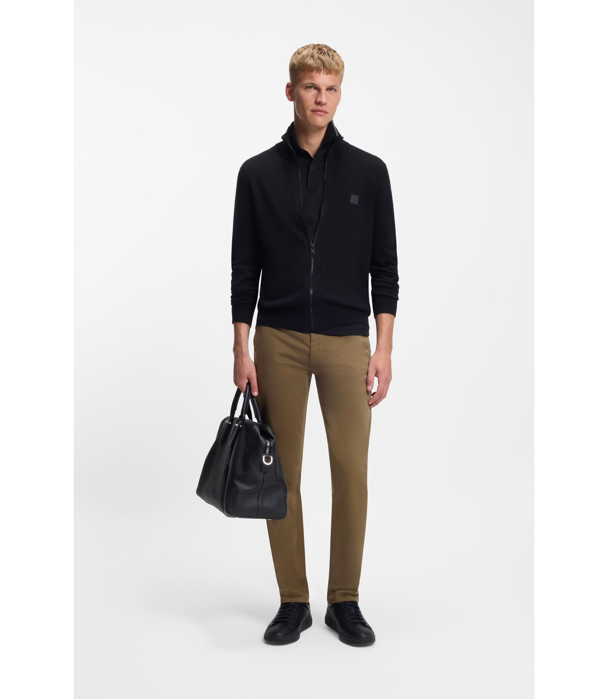 Orange Pants Hugo Boss Orange Chino Hugo Boss Schino Regular Fit