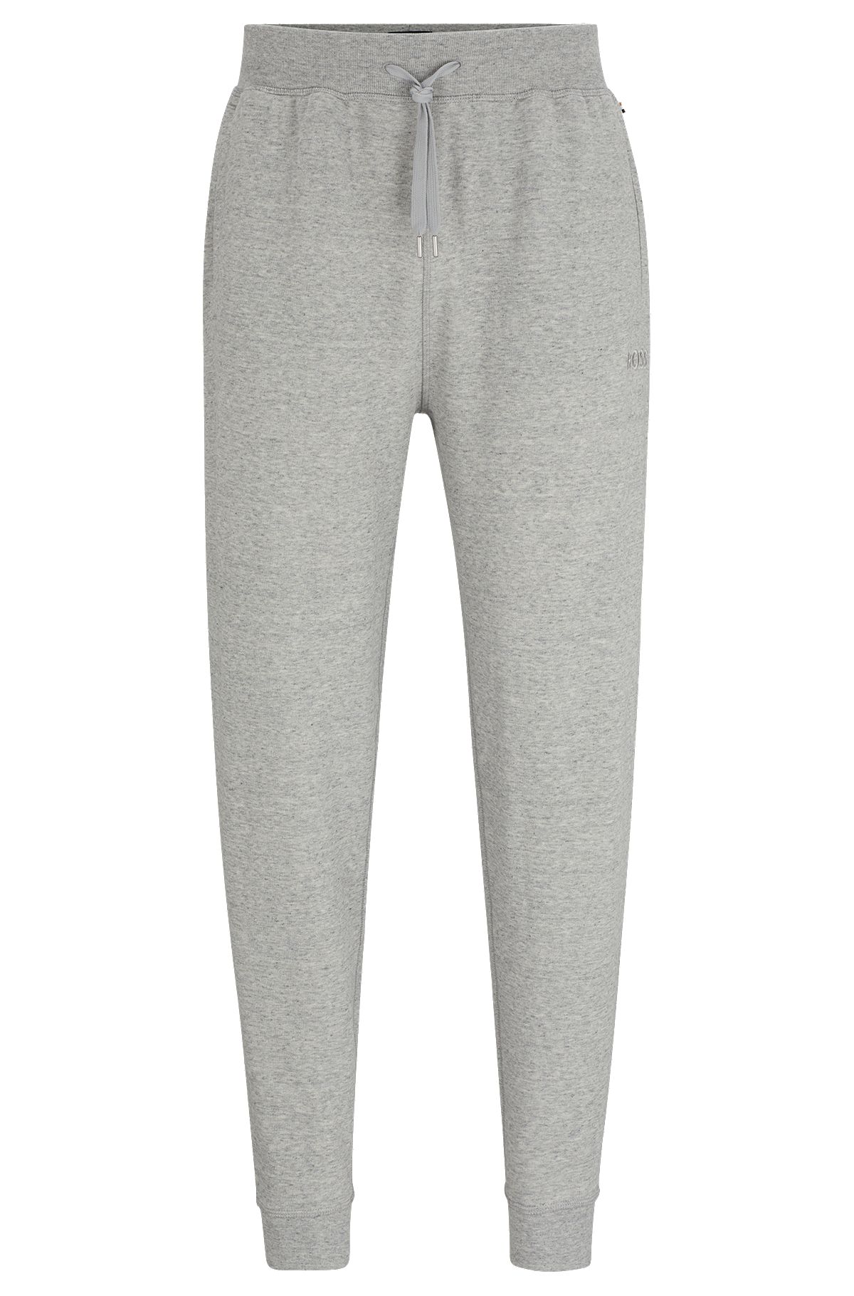 Tracksuit bottoms with embroidered logo, Grey