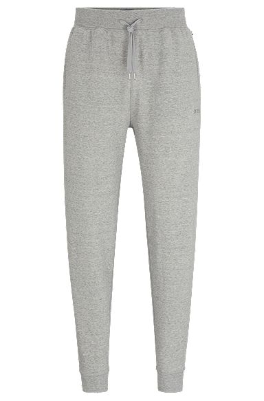 Tracksuit bottoms with embroidered logo, Grey