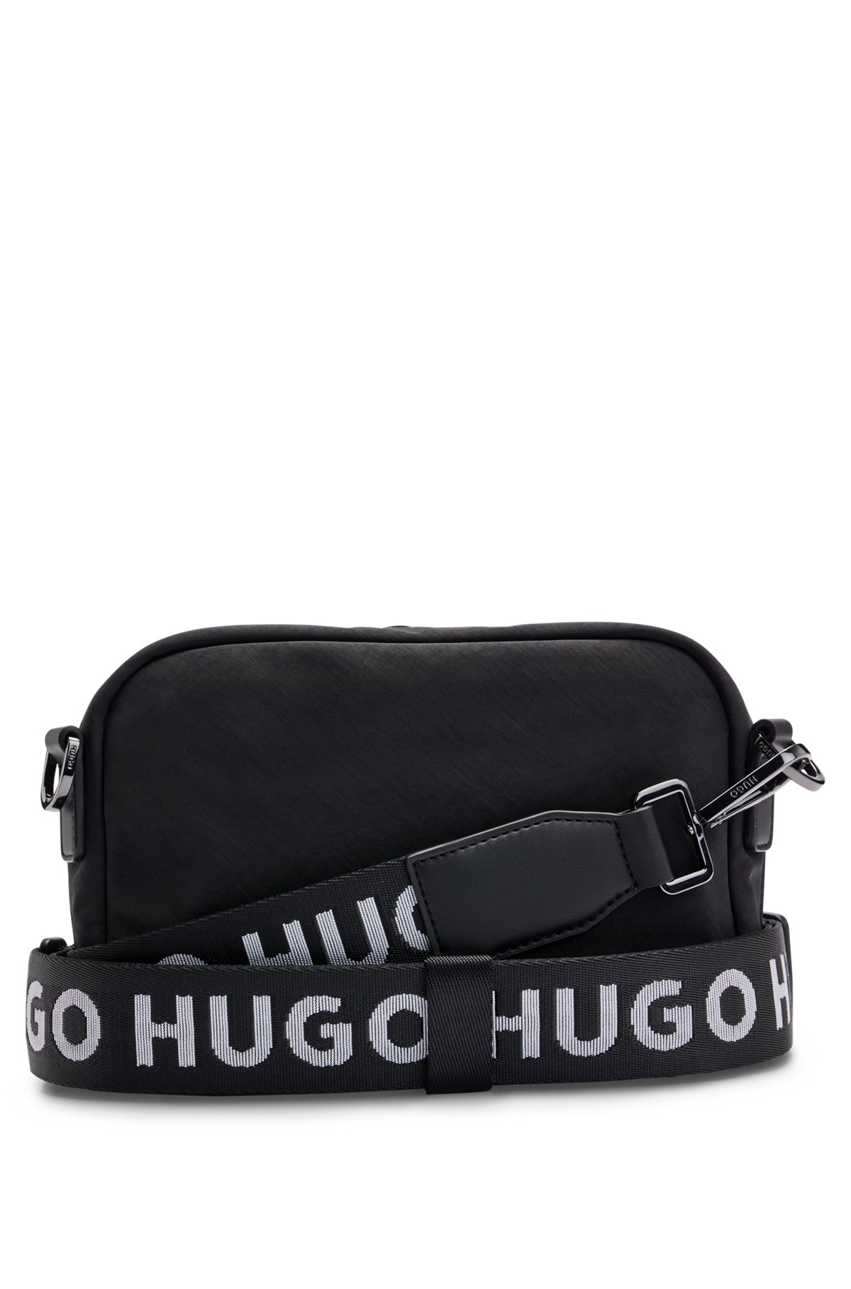 HUGO - Cross-body bag with branded adjustable strap
