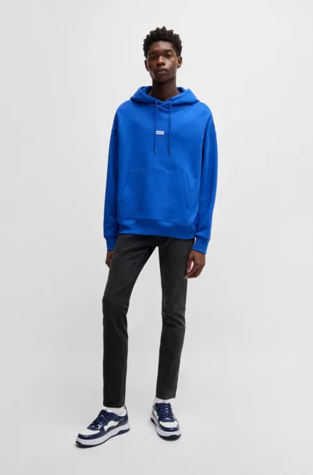 Extra-slim-fit jeans in stonewashed stretch denim