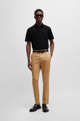 Black Polo Shirt Khaki And Black Outfit Is This Business Casual? I Have  Different Variations Such
