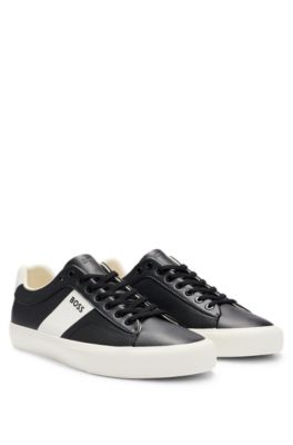 BOSS - Cupsole trainers with contrast band