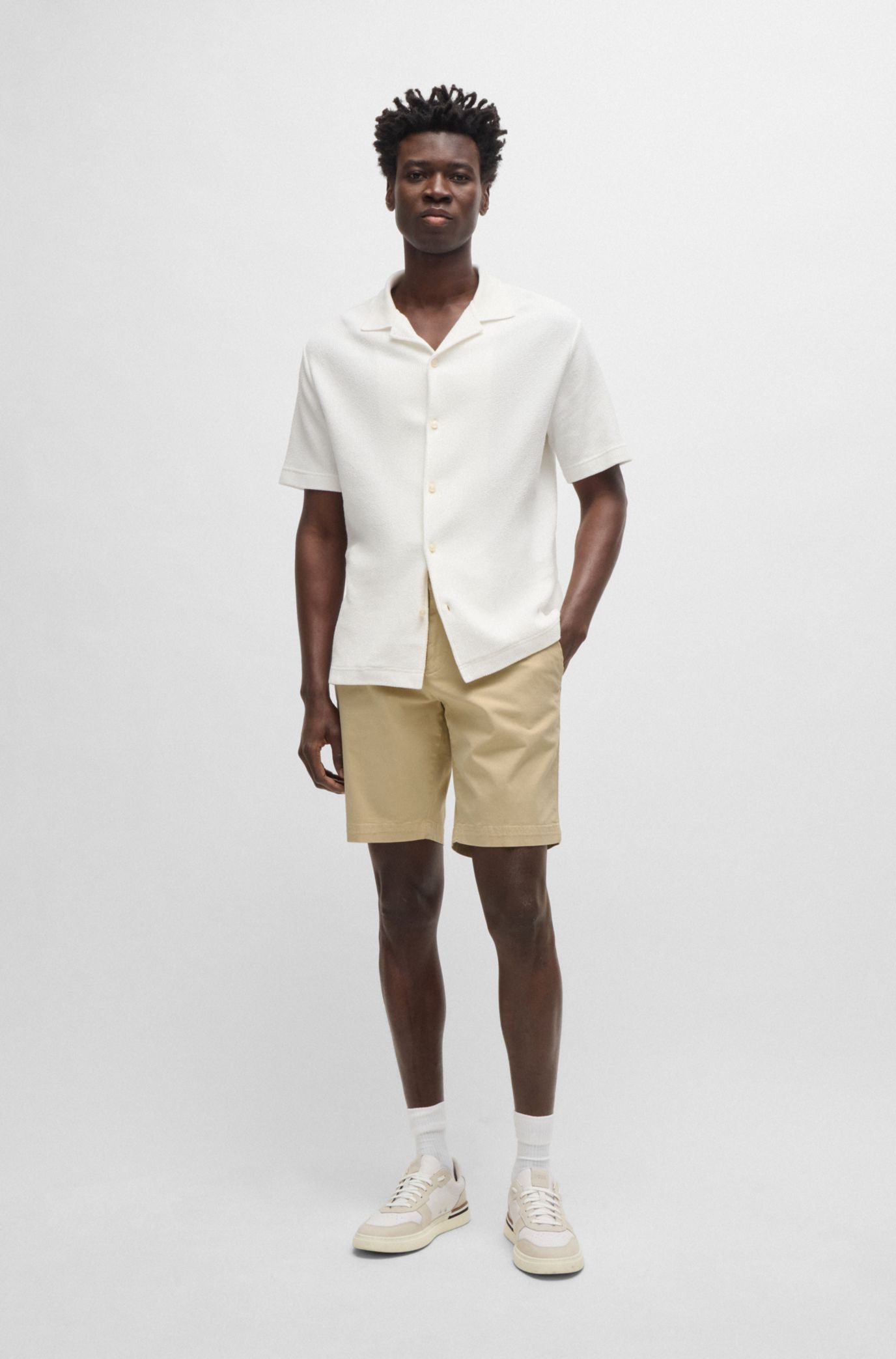 Hugo boss hotsell shorts and shirt