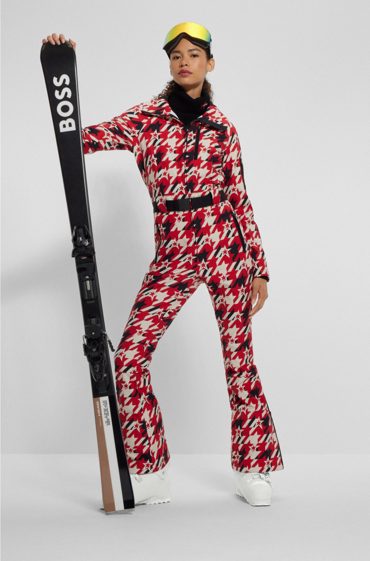 BOSS - BOSS x Perfect Moment thermal ski leggings with branded waistband