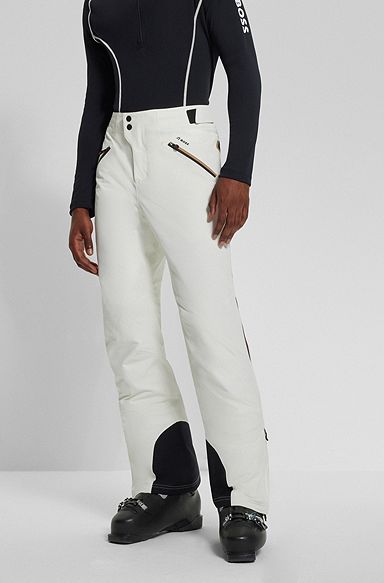 BOSS x Perfect Moment padded ski trousers, White