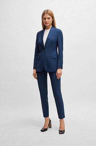 Woman's formal suit fashionable outfit terno (Croptop+Pants) strech cotton  quality terno pants