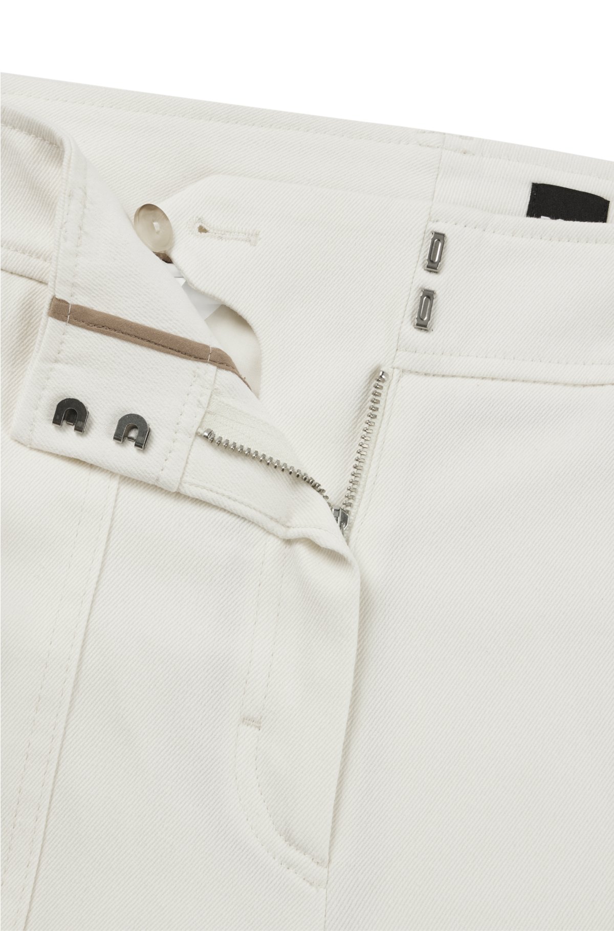 Straight fit Button Front Trousers, Pants