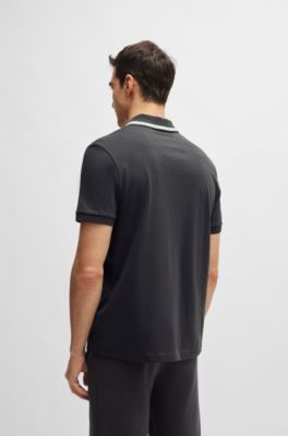 dark grey polo sweatpants