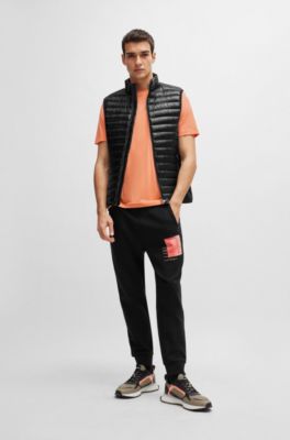 Camiseta regular fit de algod&oacute;n con ilustraci&oacute;n de temporada, Rojo claro