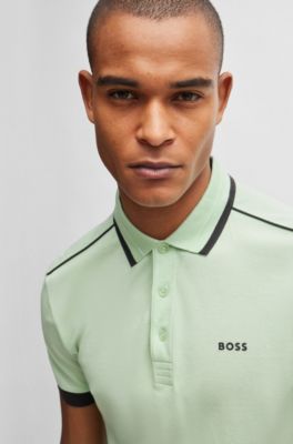 BOSS Green Paddy Cotton-Piqué Polo Shirt