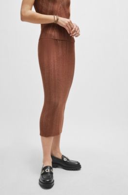 Leather moccasins with eyelet details, Black