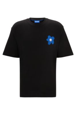 Hugo T-Shirt Logo Heart Red