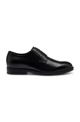 Dressletic leather Derby shoes , Black