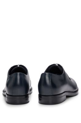 Dressletic leather Derby shoes , Dark Blue