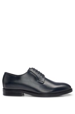 Dressletic leather Derby shoes , Dark Blue