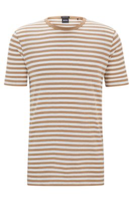 Hugo boss striped shirt sale