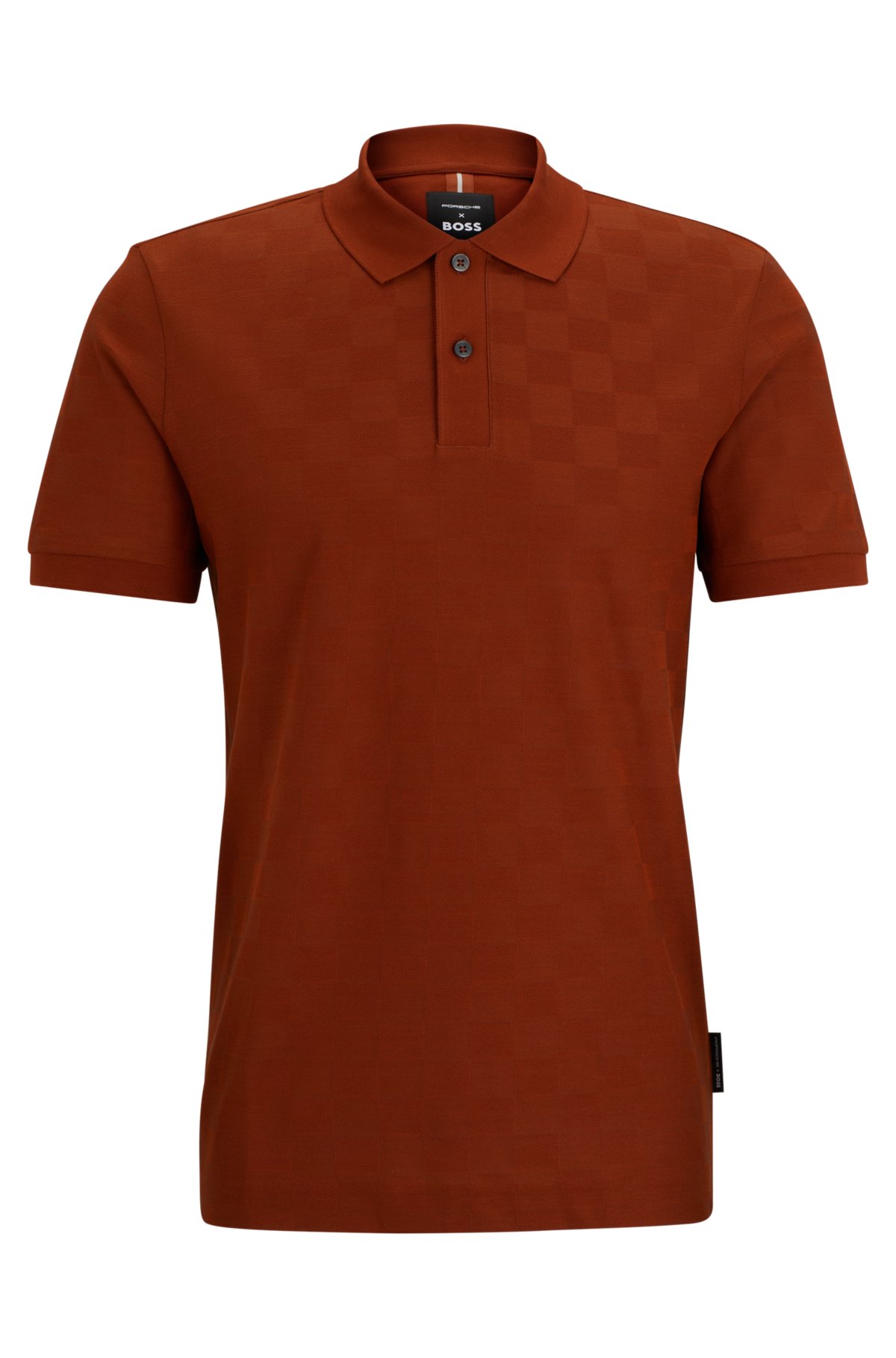 Damier Short-Sleeved Cotton T-Shirt - Ready-to-Wear