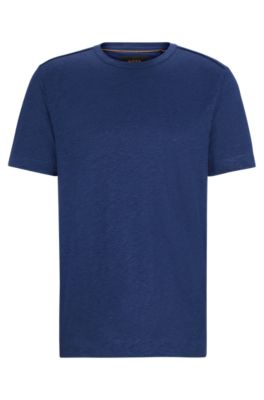 Tシャツ・カットソー ORIGINAL VINTAGE STYLE COTTON SILK T-SHIRT (LOGAN BLUE) Original Vintage Style Cotton silk t-shirt - Blue - Men