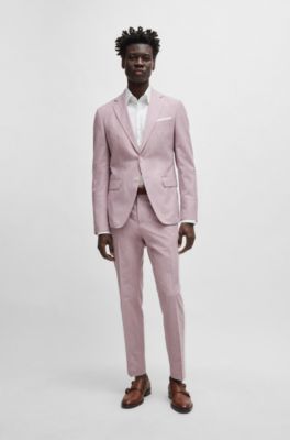 Zapatos de piel lisa con dos hebillas de metal, Marr&oacute;n