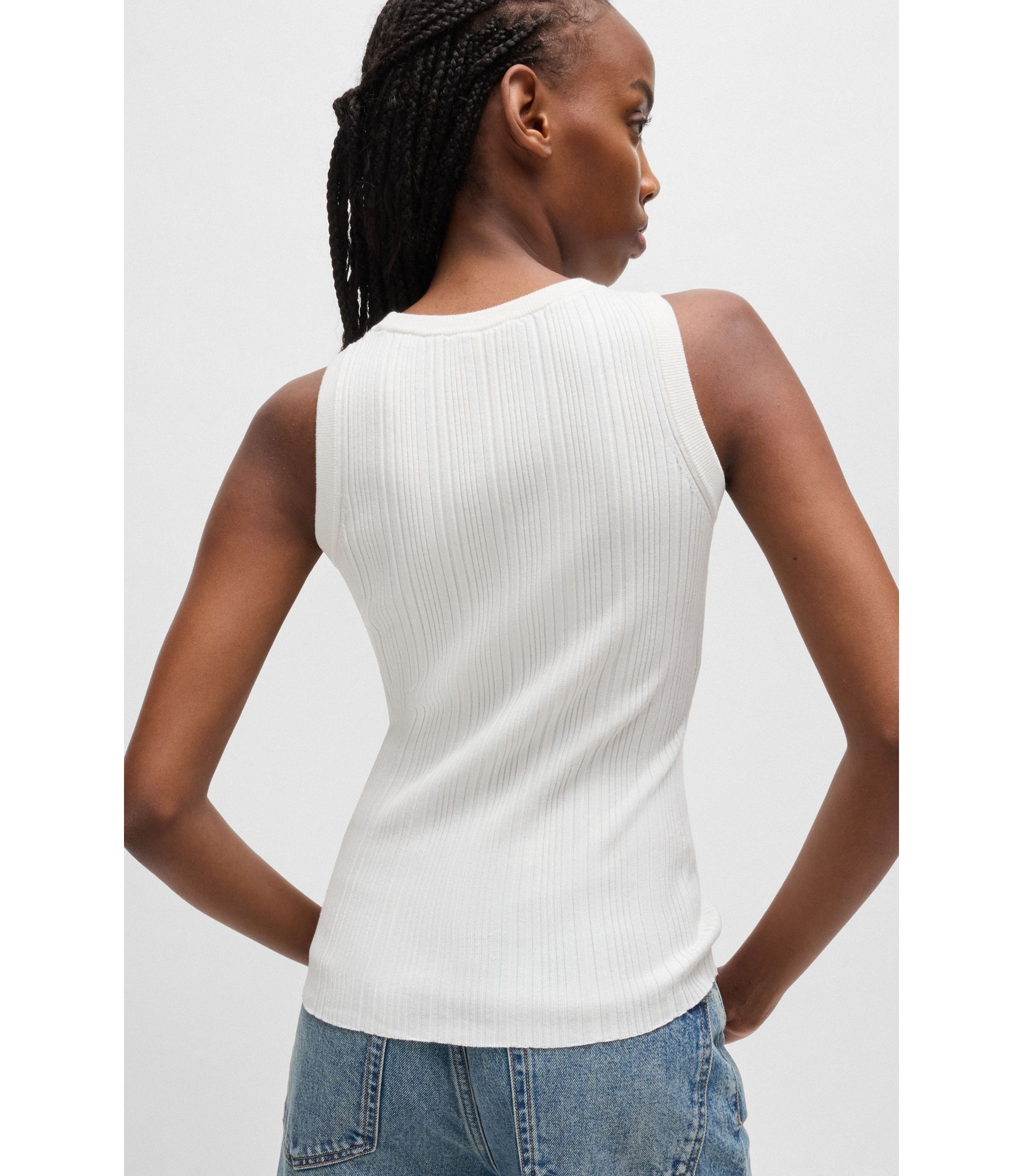 たかこ　1113 Hugo Boss Zero Hito Sneakers | White | USA Stockists