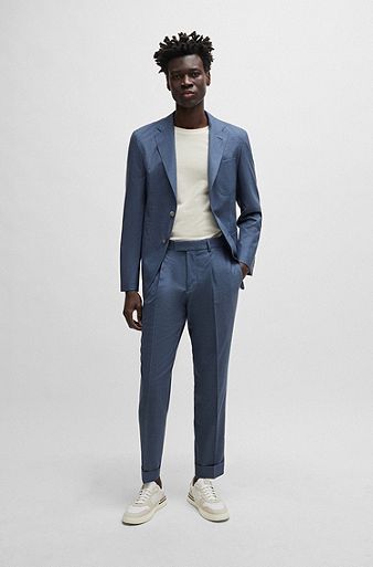 Buy Light Blue Slim Fit Suit Blazer for Men at SELECTED HOMME