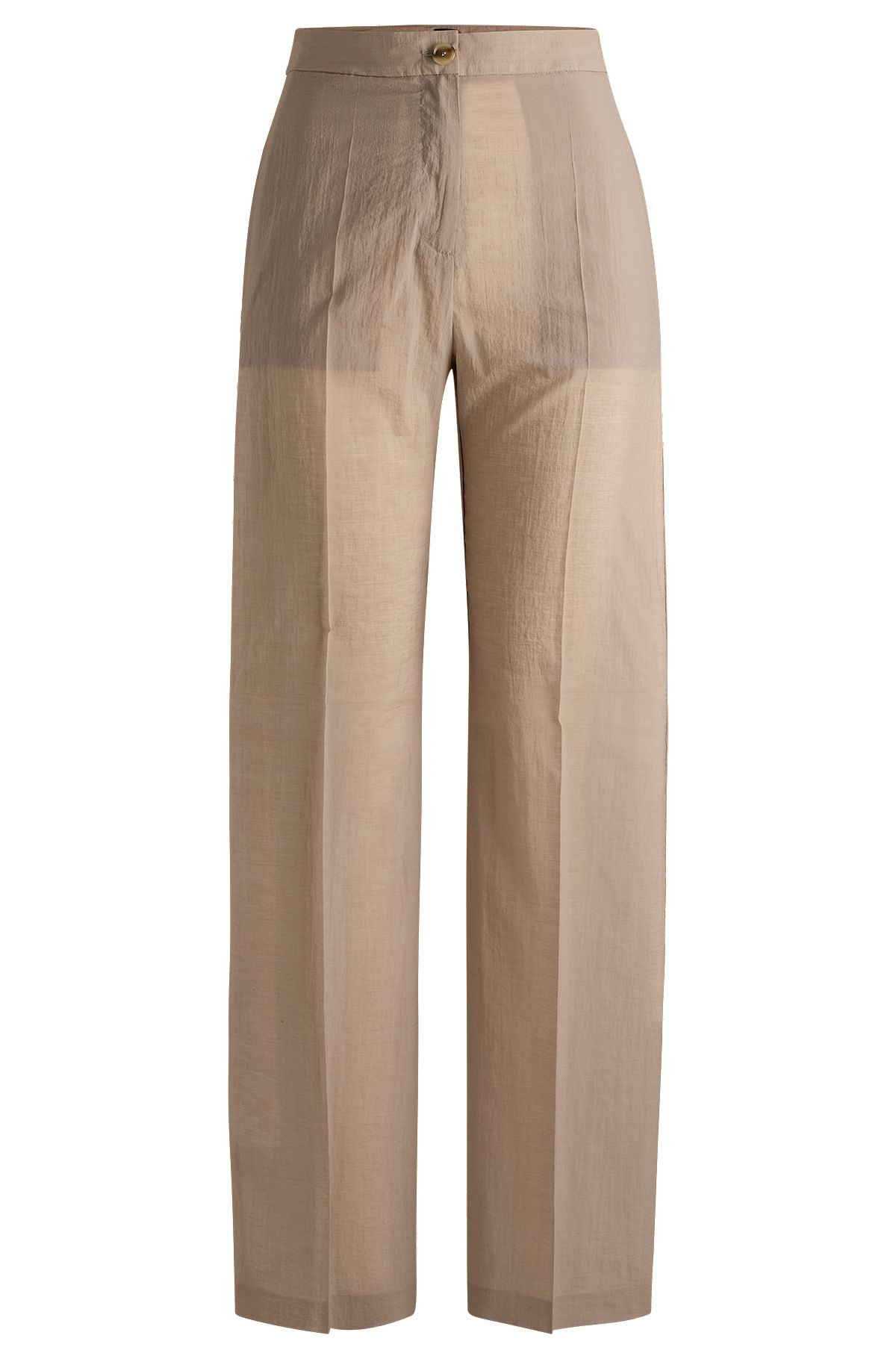 Relaxed-fit trousers, Light Beige