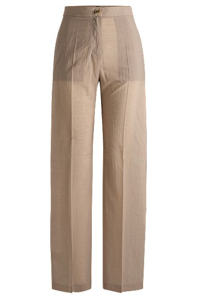 Relaxed-fit trousers, Light Beige