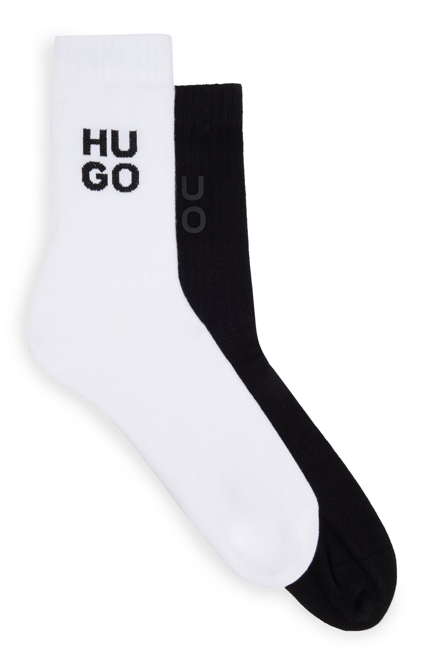 Duo of short-length socks